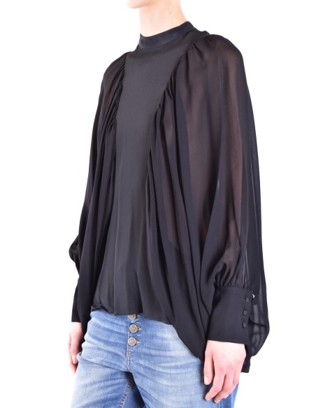 Blouse femme Dondup noire acétate soie| choixmode.fr