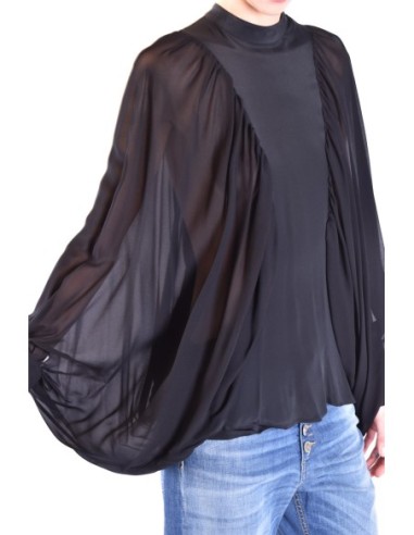 Blouse femme Dondup noire acétate soie| choixmode.fr