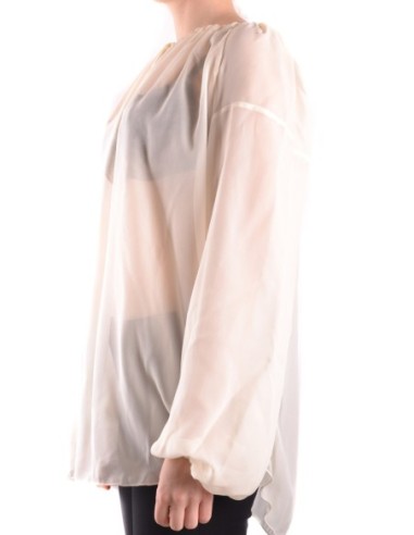 Blouse femme Dondup beige soie premium| choixmode.fr