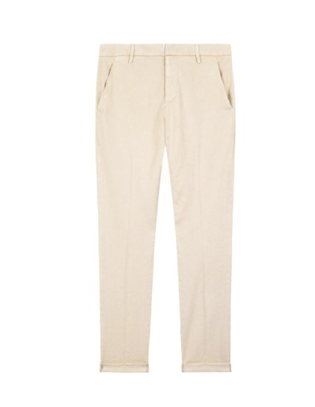 Pantalon homme Dondup beige lin lyocell| choixmode.fr