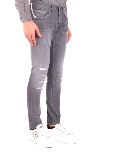 Jean homme Dondup noir effet usé stretch| choixmode.fr