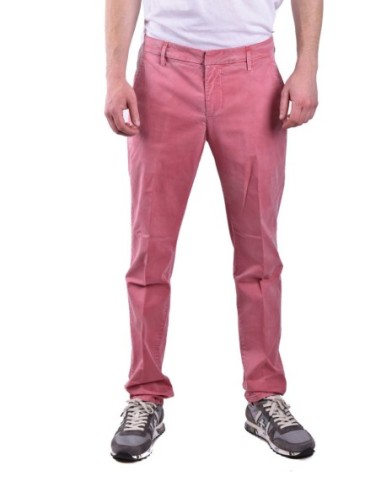 Pantalon homme Dondup rose coton italien| choixmode.fr