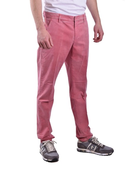 Pantalon homme Dondup rose coton italien| choixmode.fr