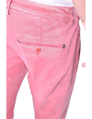 Pantalon homme Dondup rose coton italien| choixmode.fr