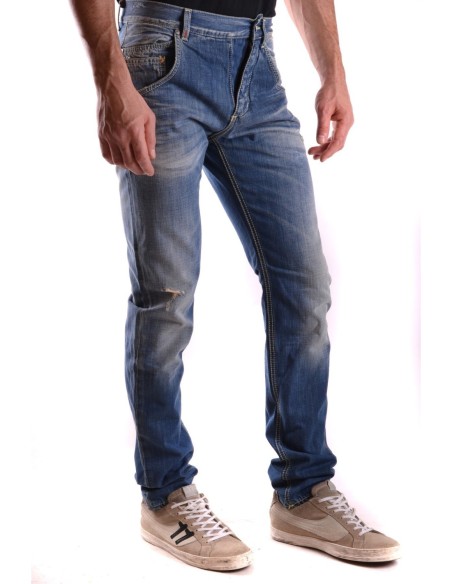 Jean homme Dondup bleu effet usé déchiré| choixmode.fr