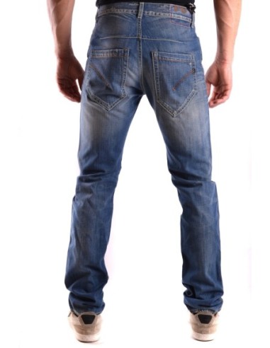 Jean homme Dondup bleu effet usé déchiré| choixmode.fr