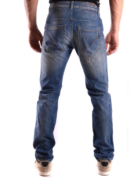 Jean homme Dondup bleu effet usé déchiré| choixmode.fr