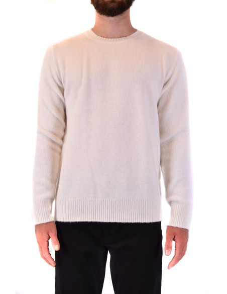 Pull homme Dondup blanc en laine| choixmode.fr