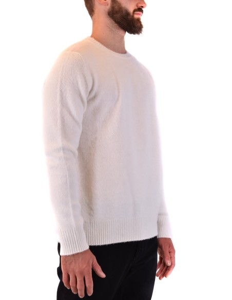 Pull homme Dondup blanc en laine| choixmode.fr