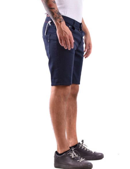 Bermuda homme Dondup bleu stretch| choixmode.fr