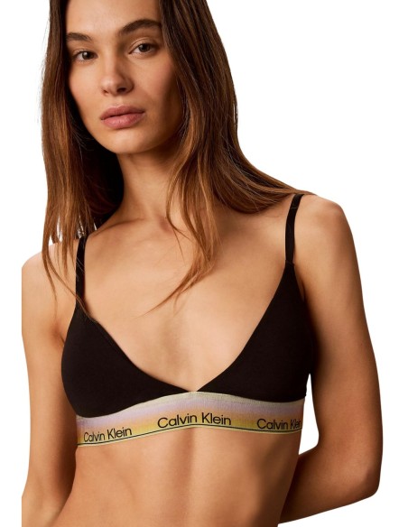 Soutien-gorge femme Calvin Klein noir triangle| choixmode.fr