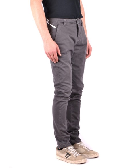 Pantalon homme Dondup gris coton stretch| choixmode.fr