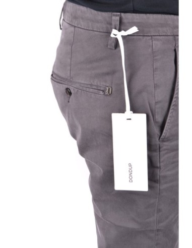 Pantalon homme Dondup gris coton stretch| choixmode.fr