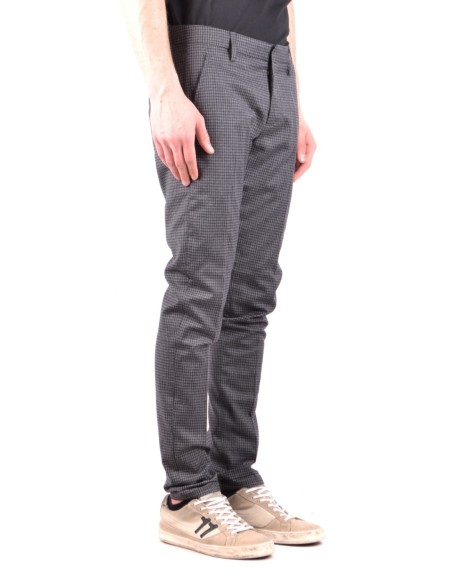 Pantalon homme Dondup gris à carreaux laine| choixmode.fr