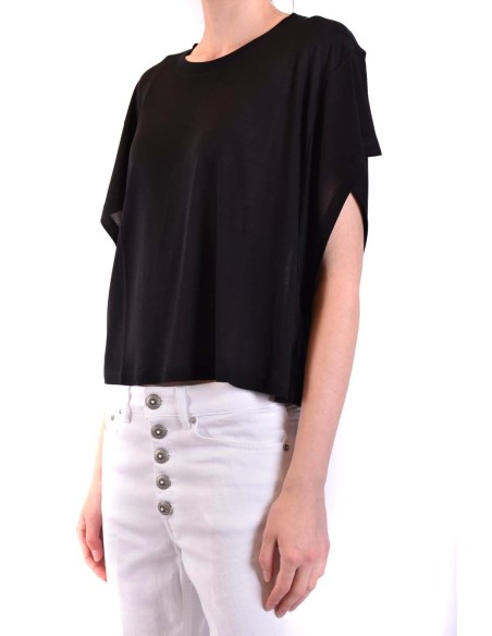 T-shirt femme Dondup noir coton italien| choixmode.fr