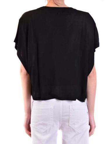 T-shirt femme Dondup noir coton italien| choixmode.fr