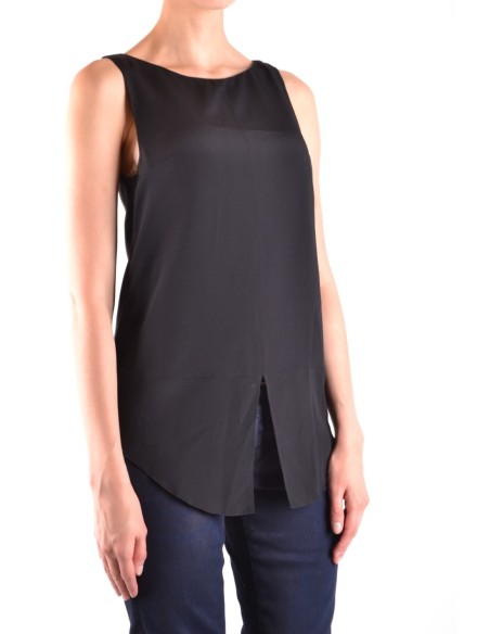 Débardeur femme Dondup noir soie et viscose| choixmode.fr