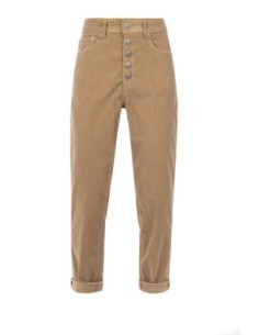Pantalon femme Dondup beige coton stretch| choixmode.fr