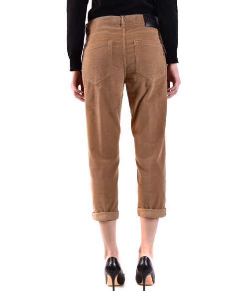 Pantalon femme Dondup beige coton stretch| choixmode.fr