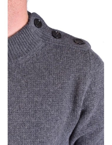 Pull homme Dondup gris laine mélangée| choixmode.fr