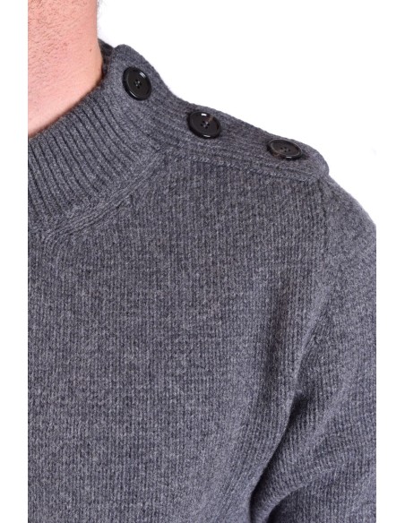 Pull homme Dondup gris laine mélangée| choixmode.fr