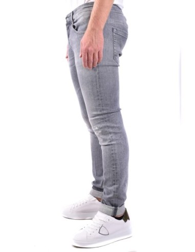 Jean homme Dondup gris effet usé| choixmode.fr