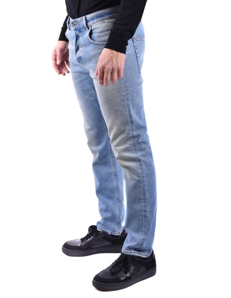 Jean homme Dondup bleu azur effet usé| choixmode.fr