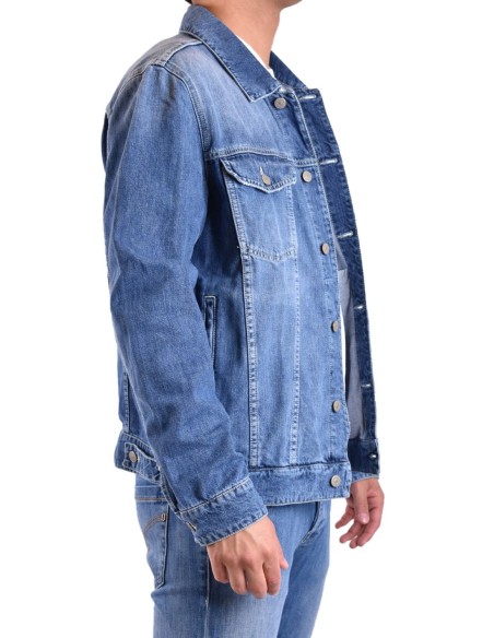Veste homme Dondup bleue en coton premium| choixmode.fr