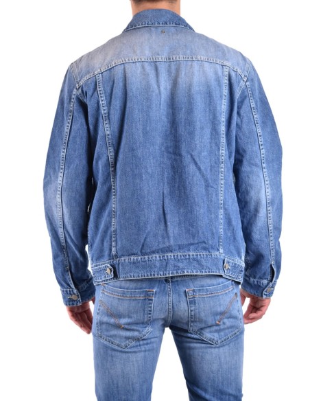 Veste homme Dondup bleue en coton premium| choixmode.fr
