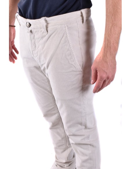 Pantalon homme Dondup blanc coton italien| choixmode.fr