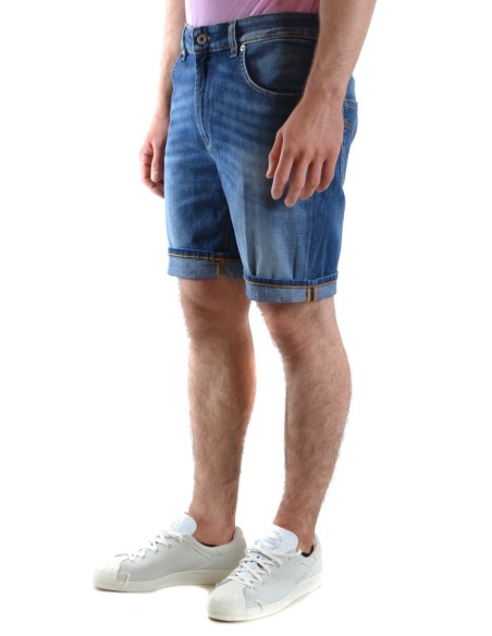 Bermuda homme Dondup bleu chic italien| choixmode.fr