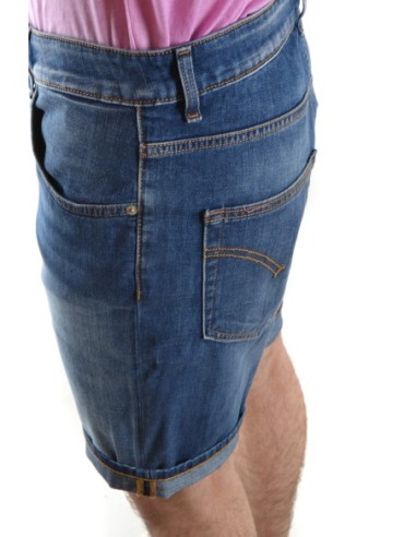 Bermuda homme Dondup bleu chic italien| choixmode.fr