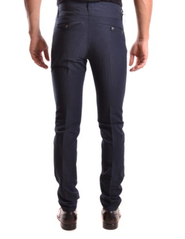 Pantalon homme Dondup bleu coton et lin premium| choixmode.fr