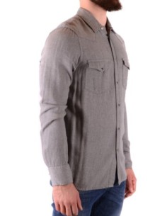 Dondup chemise homme grise élégante | choixmode.fr