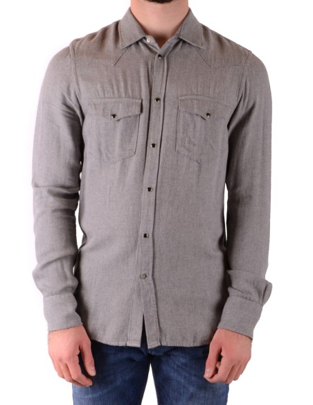 Dondup chemise homme grise élégante | choixmode.fr