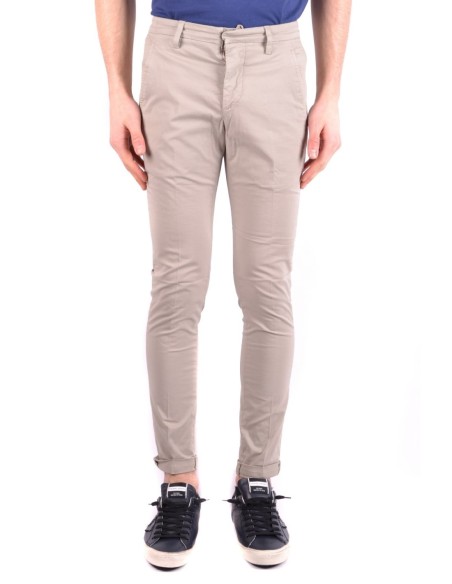 Dondup pantalon homme beige coton stretch | choixmode.fr