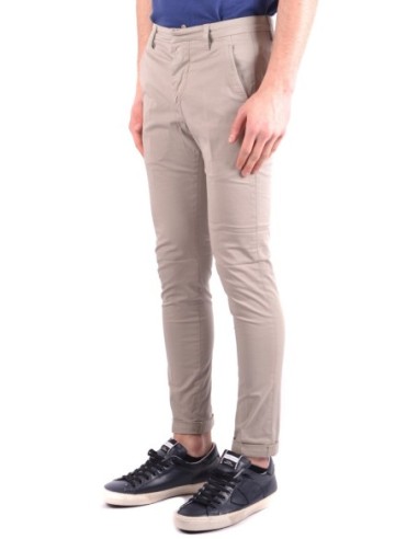 Dondup pantalon homme beige coton stretch | choixmode.fr