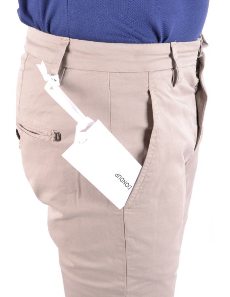Dondup pantalon homme beige coton stretch | choixmode.fr