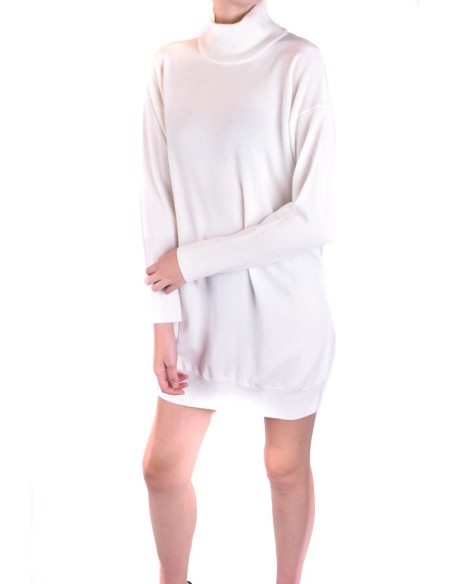 Dondup robe femme blanche en laine | choixmode.fr