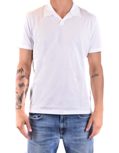 Dondup polo homme blanc coton italien | choixmode.fr