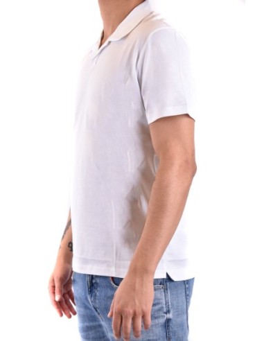 Dondup polo homme blanc coton italien | choixmode.fr