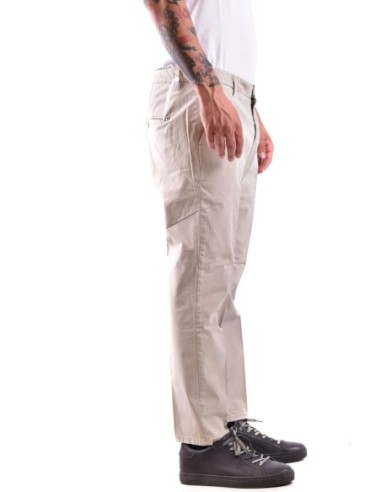 Dondup pantalon beige homme coton été | choixmode.fr