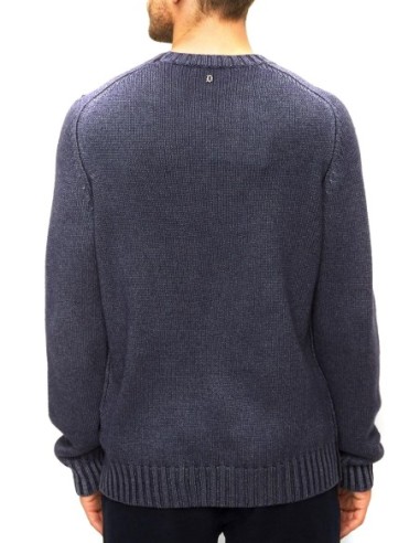 Dondup pull bleu homme laine hiver | choixmode.fr