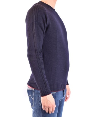 Dondup pull bleu homme laine lavage main | choixmode.fr