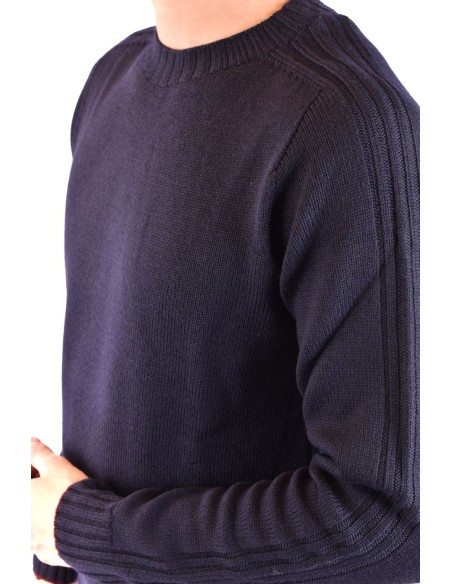 Dondup pull bleu homme laine lavage main | choixmode.fr