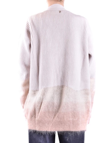 Dondup cardigan blanc femme col V mohair | choixmode.fr