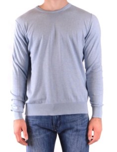 Dondup pull bleu azur coton cachemire homme | choixmode.fr