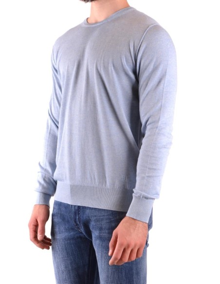 Dondup pull bleu azur coton cachemire homme | choixmode.fr