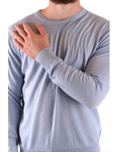 Dondup pull bleu azur coton cachemire homme | choixmode.fr