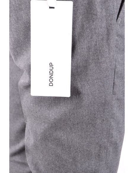 Dondup pantalon gris homme laine premium | choixmode.fr